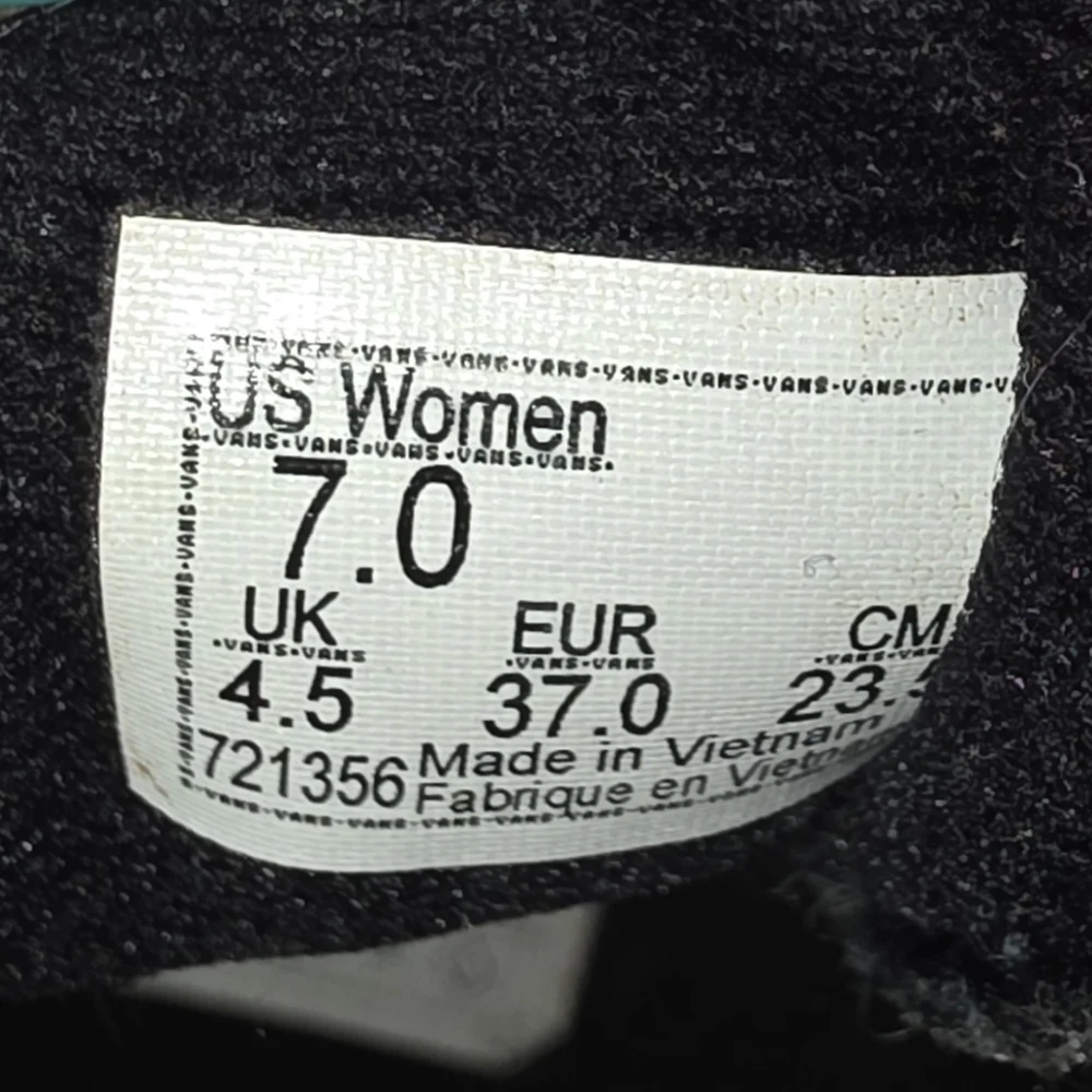 Vans Hi-Top Platform Black And White Stacked, Womens Size 7 - Picture 5 of 5